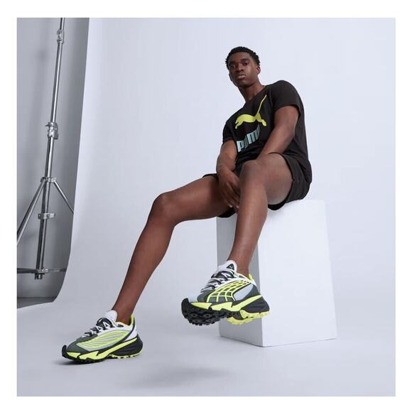 PUMA SPIREX SCIFI [398428-01] Mens Yellow/Black Size 8 NWT